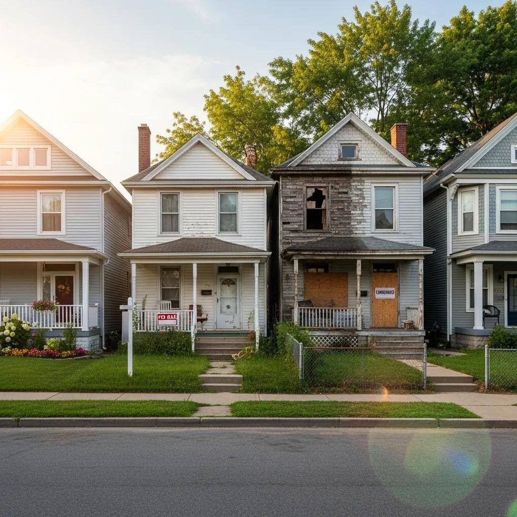 Variety of homes — we buy properties in many conditions for cash offers