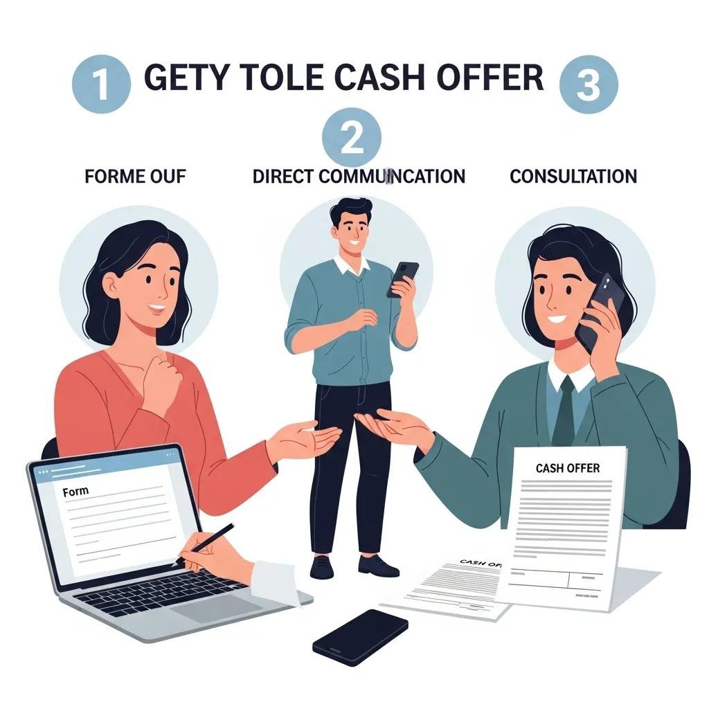 Three-step process to get a cash offer on your home
